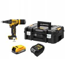 Dewalt DCF403E1T 18v XR 3/16\" (4.8mm) Brushless Riveter - 1 x Compact Powerstack £499.95